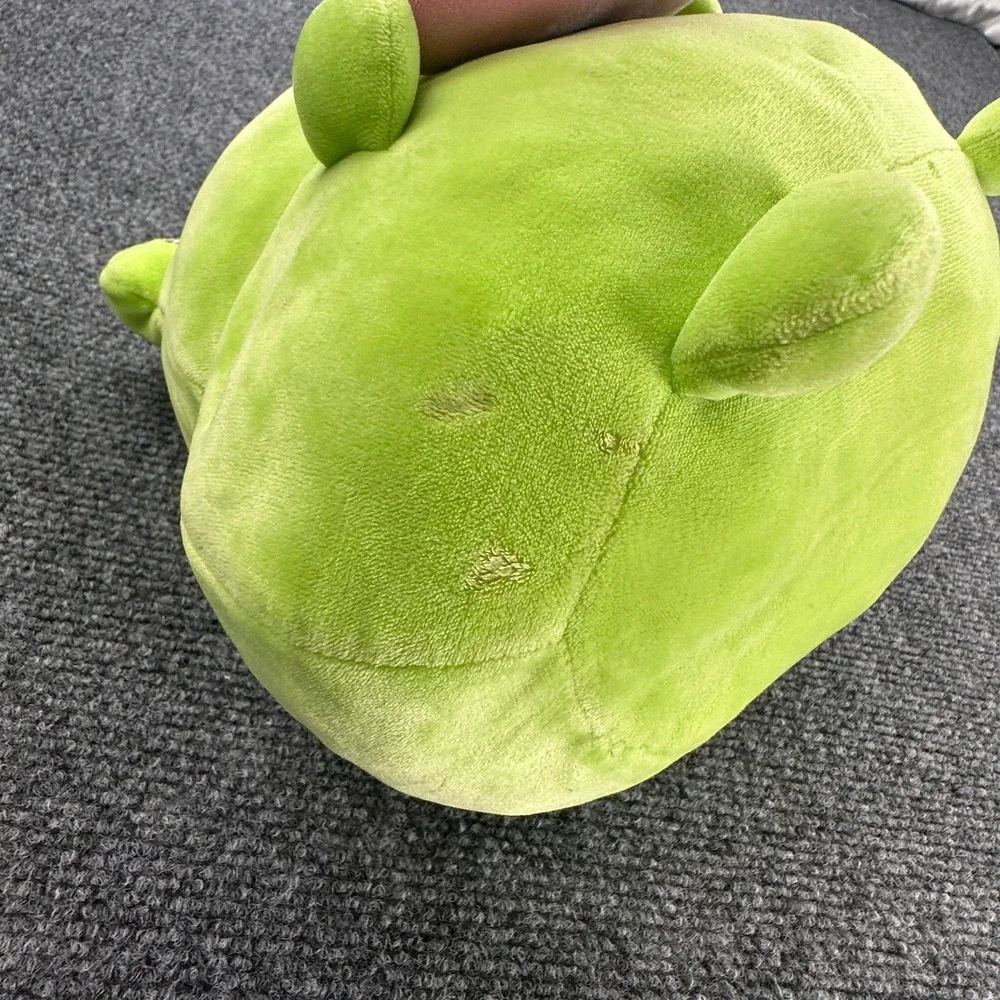 Frog Lovers Plush Lot of 4 Stuffed Animals Green, Webkinz, Ganz, Frankford